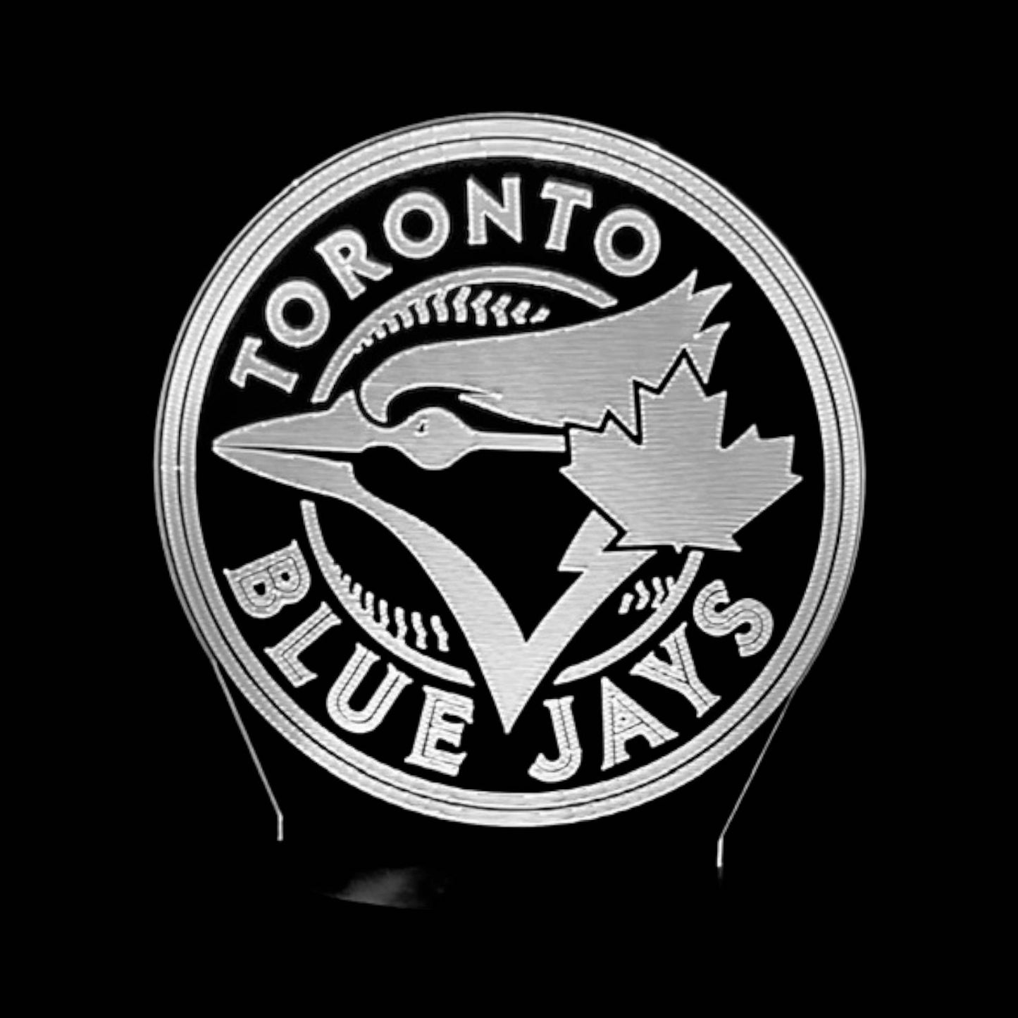 Toronto Blue Jays 3D LED Night-Light 7 Color Changing Lamp w/ Touch Switch