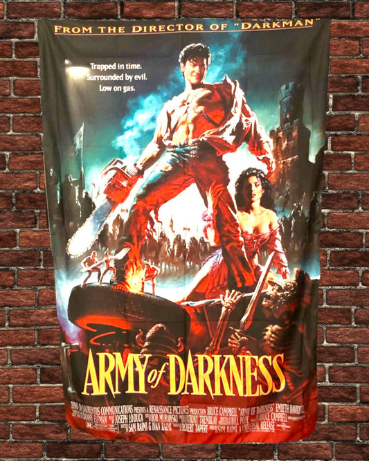 36" x 60" Army Of Darkness Tapestry Wall Hanging Décor