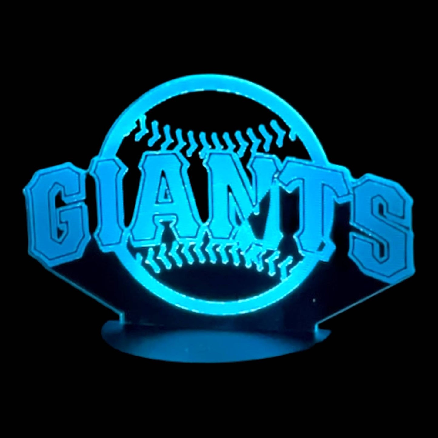 San Francisco Giants 3D LED Night-Light 7 Color Changing Lamp w/ Touch Switch