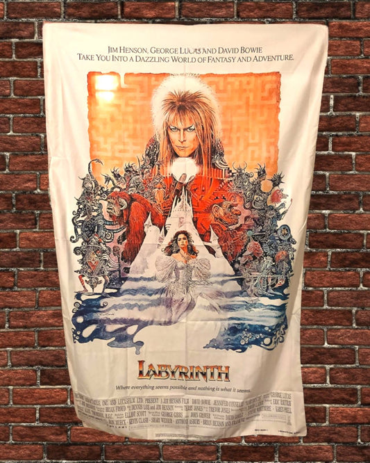 36" x 60" Labyrinth Tapestry Wall Hanging Décor