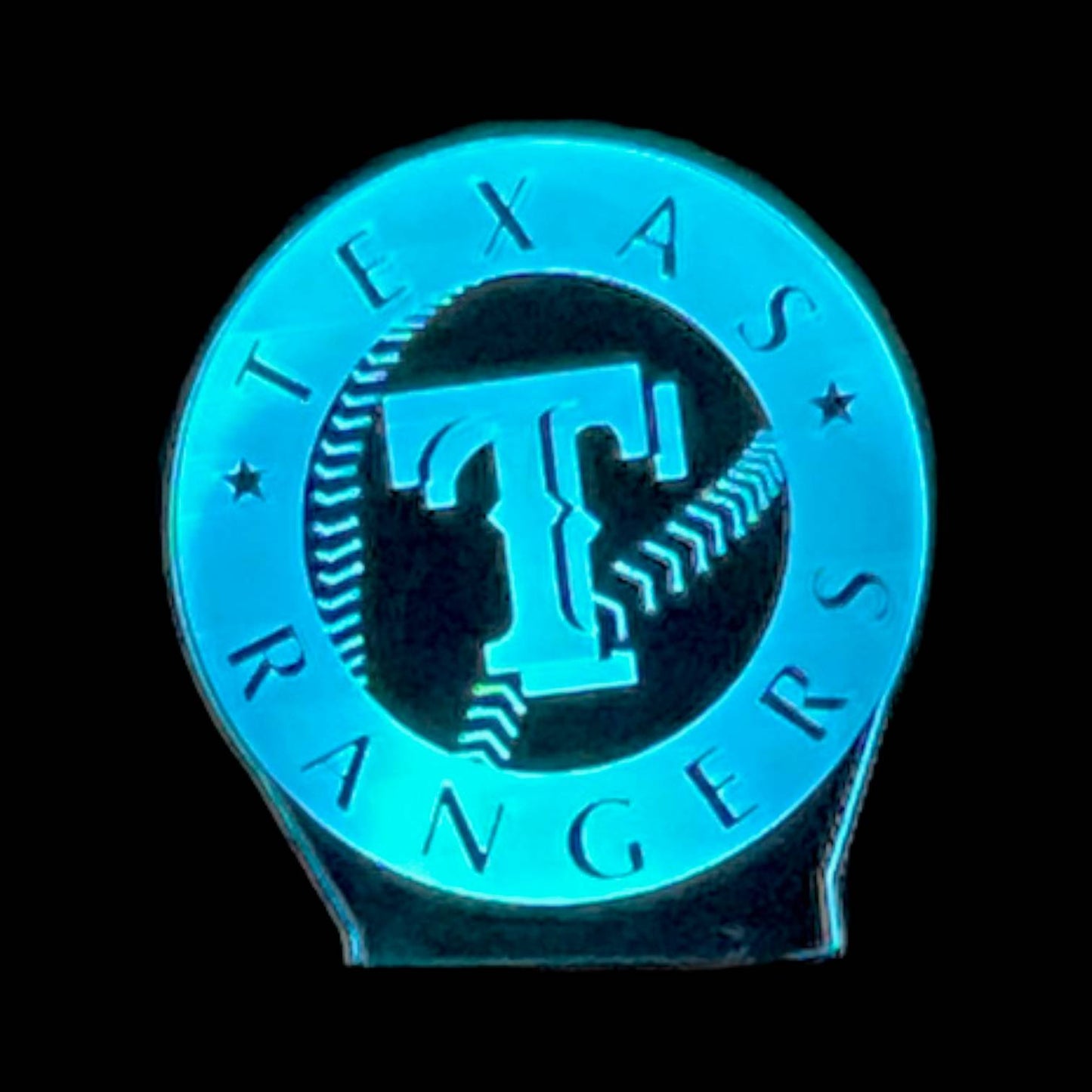 Texas Rangers 3D LED Night-Light 7 Color Changing Lamp w/ Touch Switch