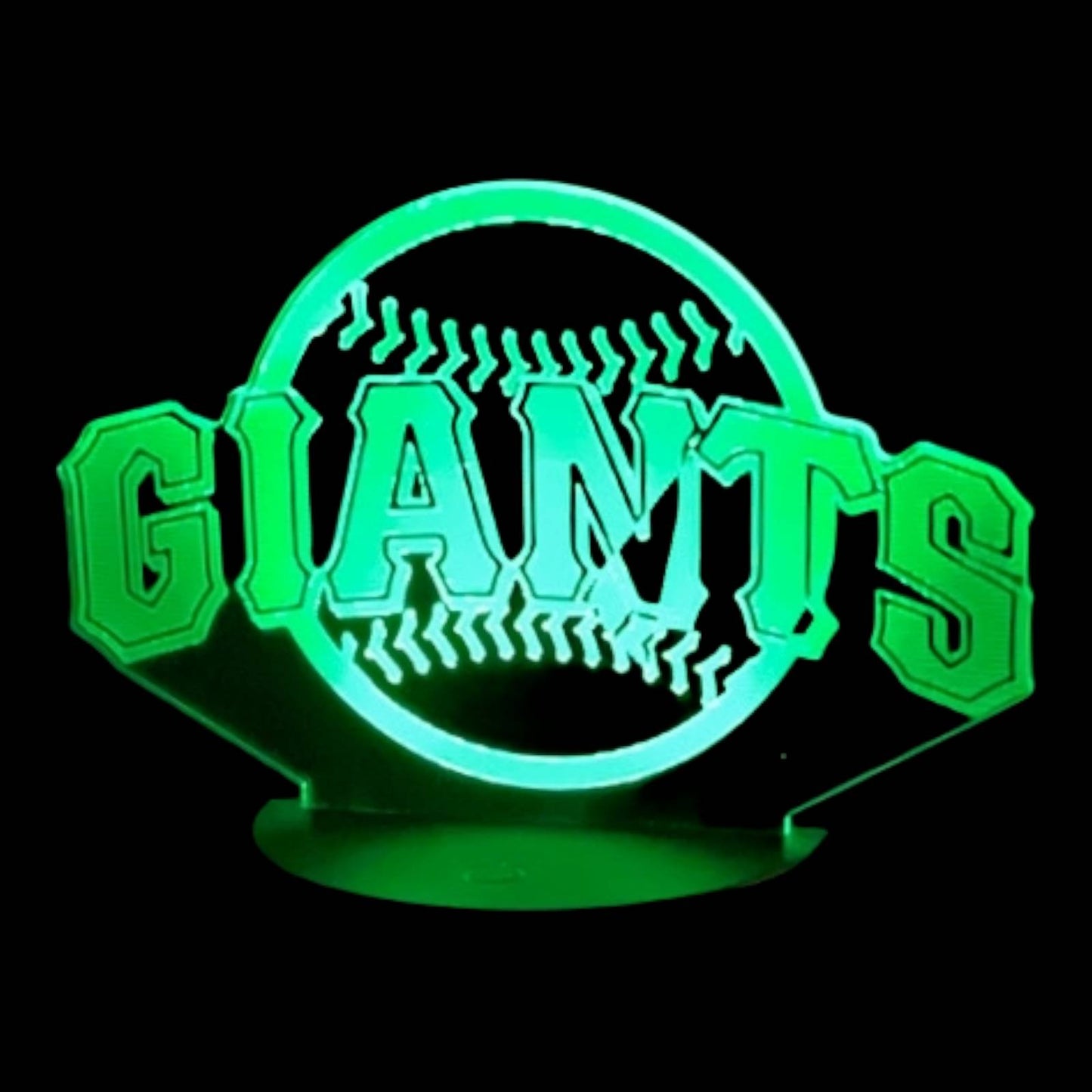 San Francisco Giants 3D LED Night-Light 7 Color Changing Lamp w/ Touch Switch