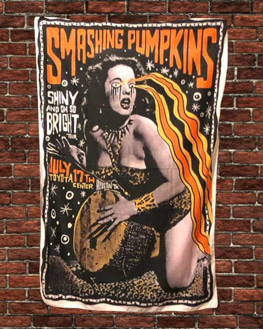 36" x 60" Smashing Pumpkins Tapestry Wall Hanging Décor