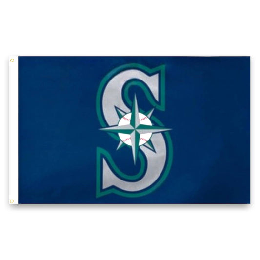 Seattle Mariners 3' x 5' MLB Flag
