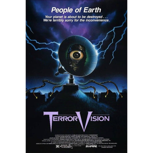 16” x 24" TerrorVision Canvas Print Wall Art