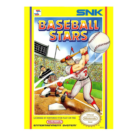Baseball Stars Video Game Poster Print Wall Art 16"x24"