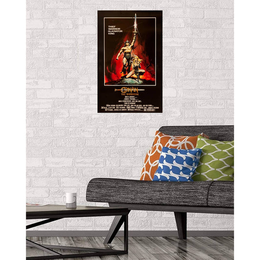 Conan The Barbarian Movie Poster Print Wall Art 16"x24"