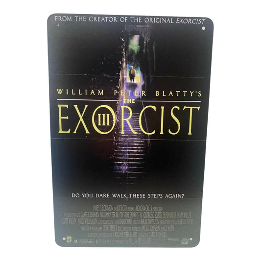 The Exorcist III Movie Poster Metal Tin Sign 8"x12"