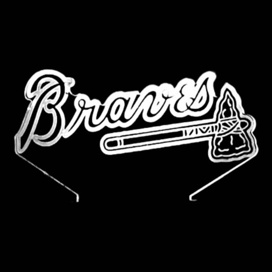 Atlanta Braves 3D LED Night-Light 7 Color Changing Lamp w/ Touch Switch