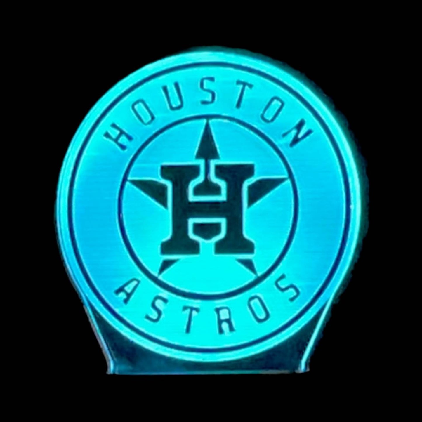 Houston Astros 3D LED Night-Light 7 Color Changing Lamp w/ Touch Switch