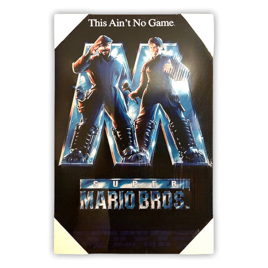 16” x 24" SUPER MARIO BROS. Canvas Print Wall Art