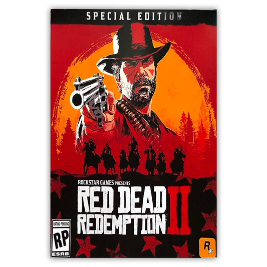 Red Dead Redemption II Video Game Poster Print Wall Art 16"x24"