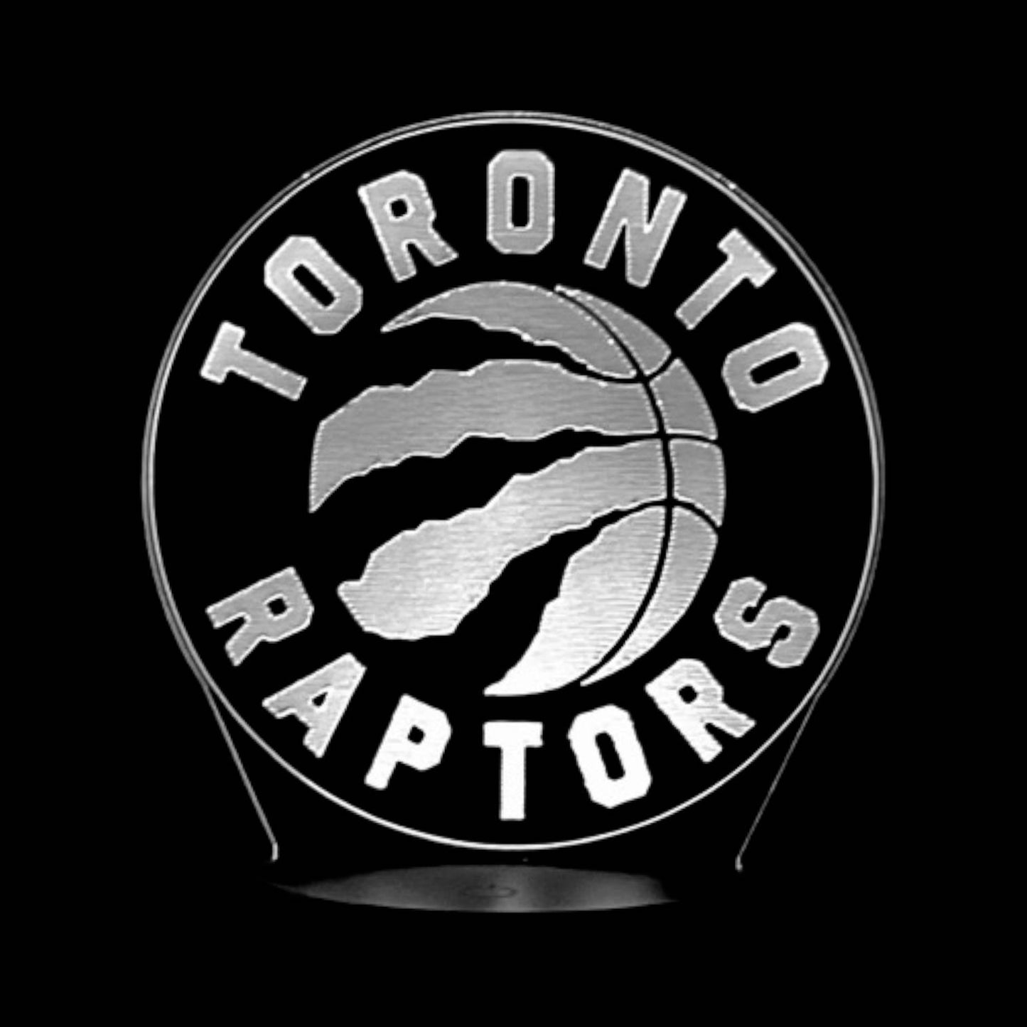 Toronto Raptors 3D LED Night-Light 7 Color Changing Lamp w/ Touch Switch