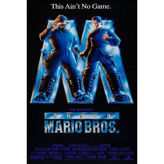 16” x 24" SUPER MARIO BROS. Canvas Print Wall Art