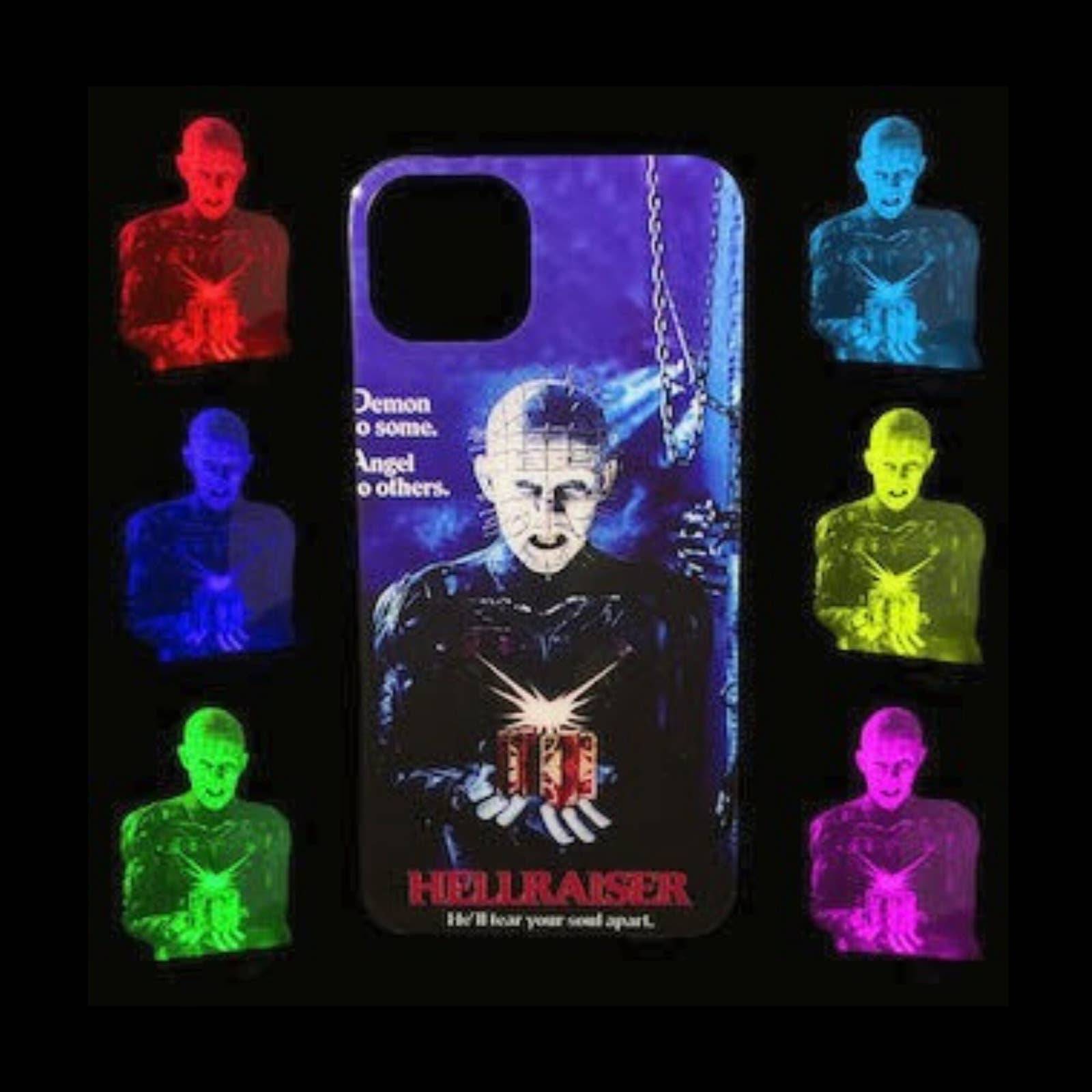 Hellraiser Sound-Activated LED Light-up iPhone Case – MadCatterAZ Hellraiser Sound-Activated LED Light-up iPhone Case – MadCatterAZ