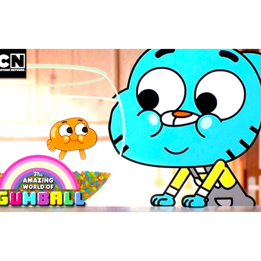 36" x 60" Amazing World of Gumball Tapestry Wall Hanging Décor