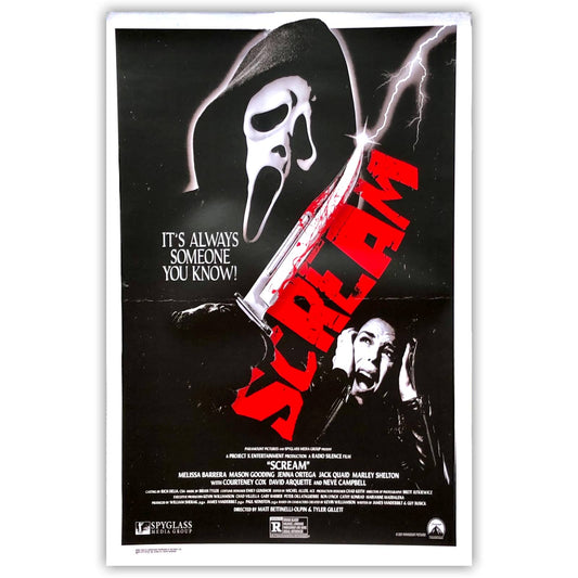 Scream Ghostface Movie Poster Print Wall Art 16"x24"