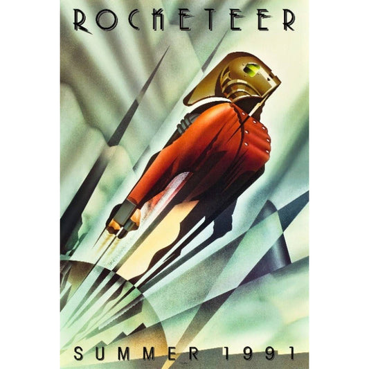 16” x 24" ROCKETEER Canvas Print Wall Art