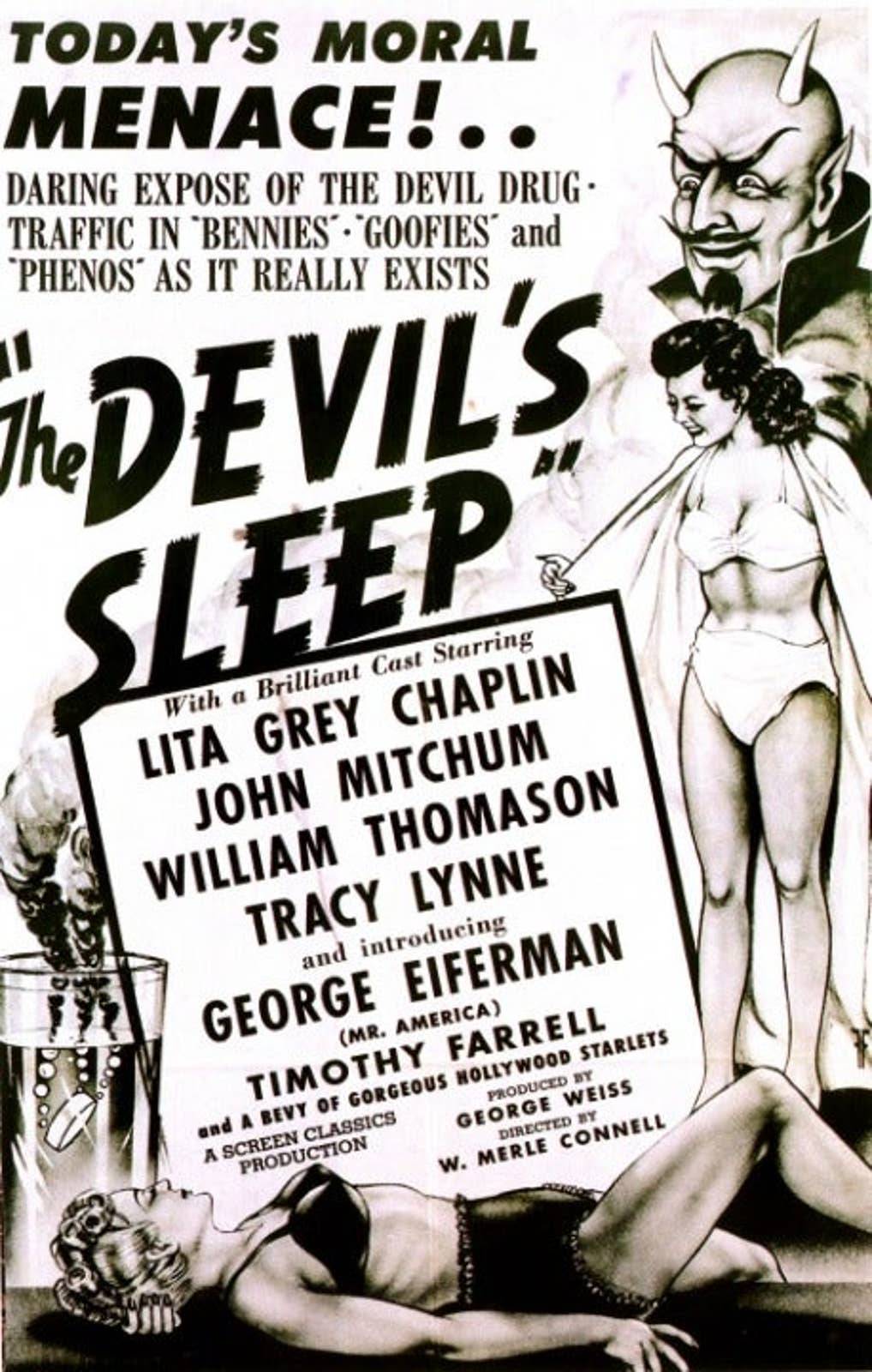 36" x 60" The Devil's Sleep Tapestry Wall Hanging Décor