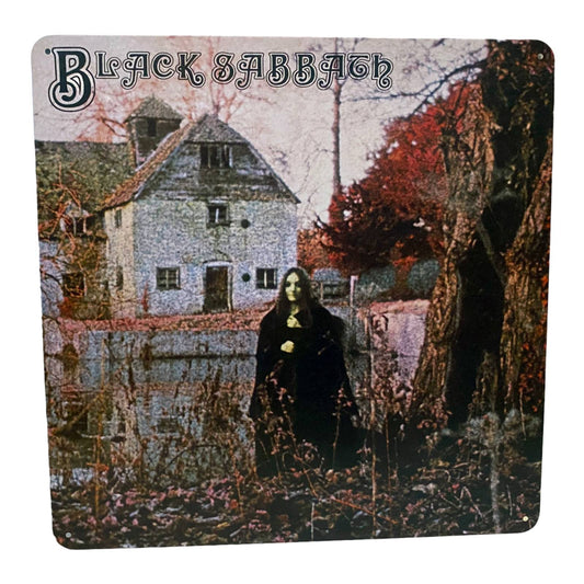 Black Sabbath Album Cover Metal Print Tin Sign 12"x 12"