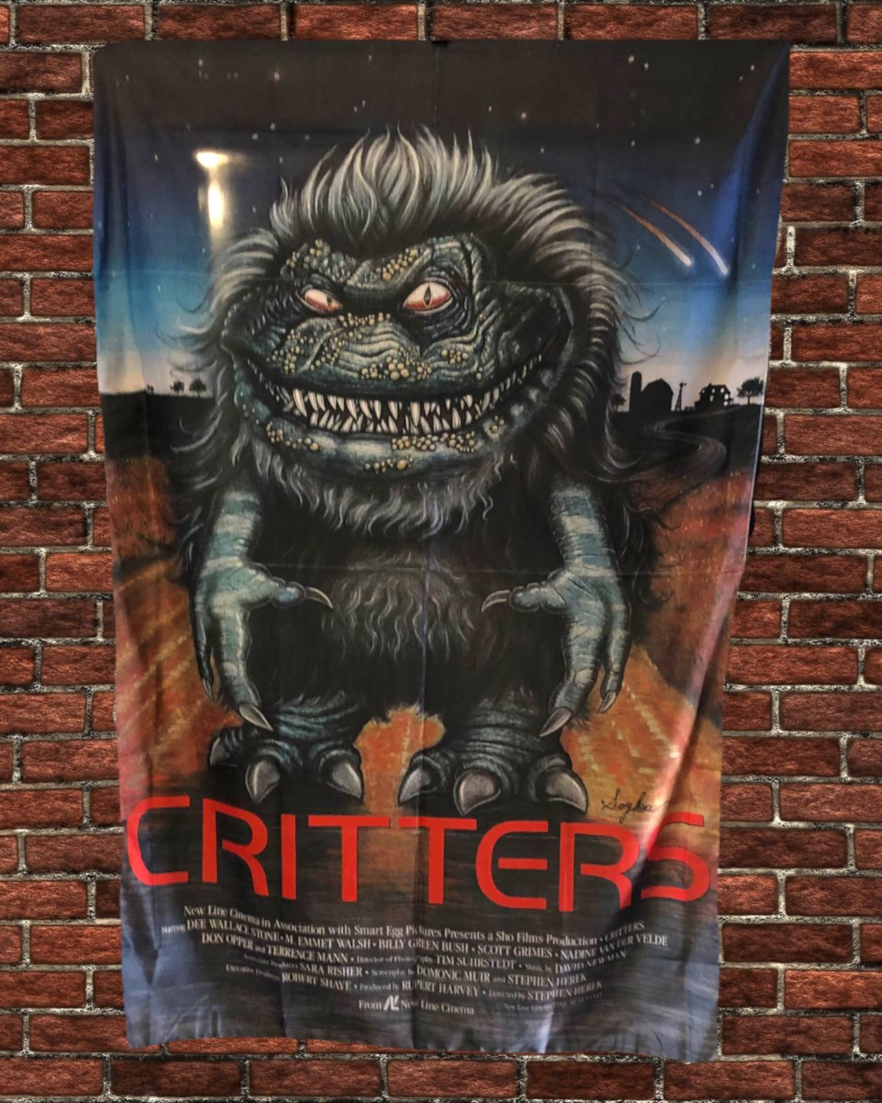36" x 60" Critters Tapestry Wall Hanging Décor