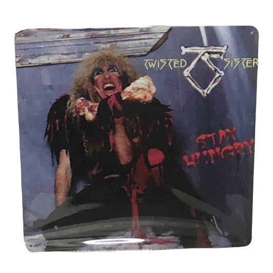 Twisted Sister - Stay Hungry Album Cover Metal Print Tin Sign 12"x 12"