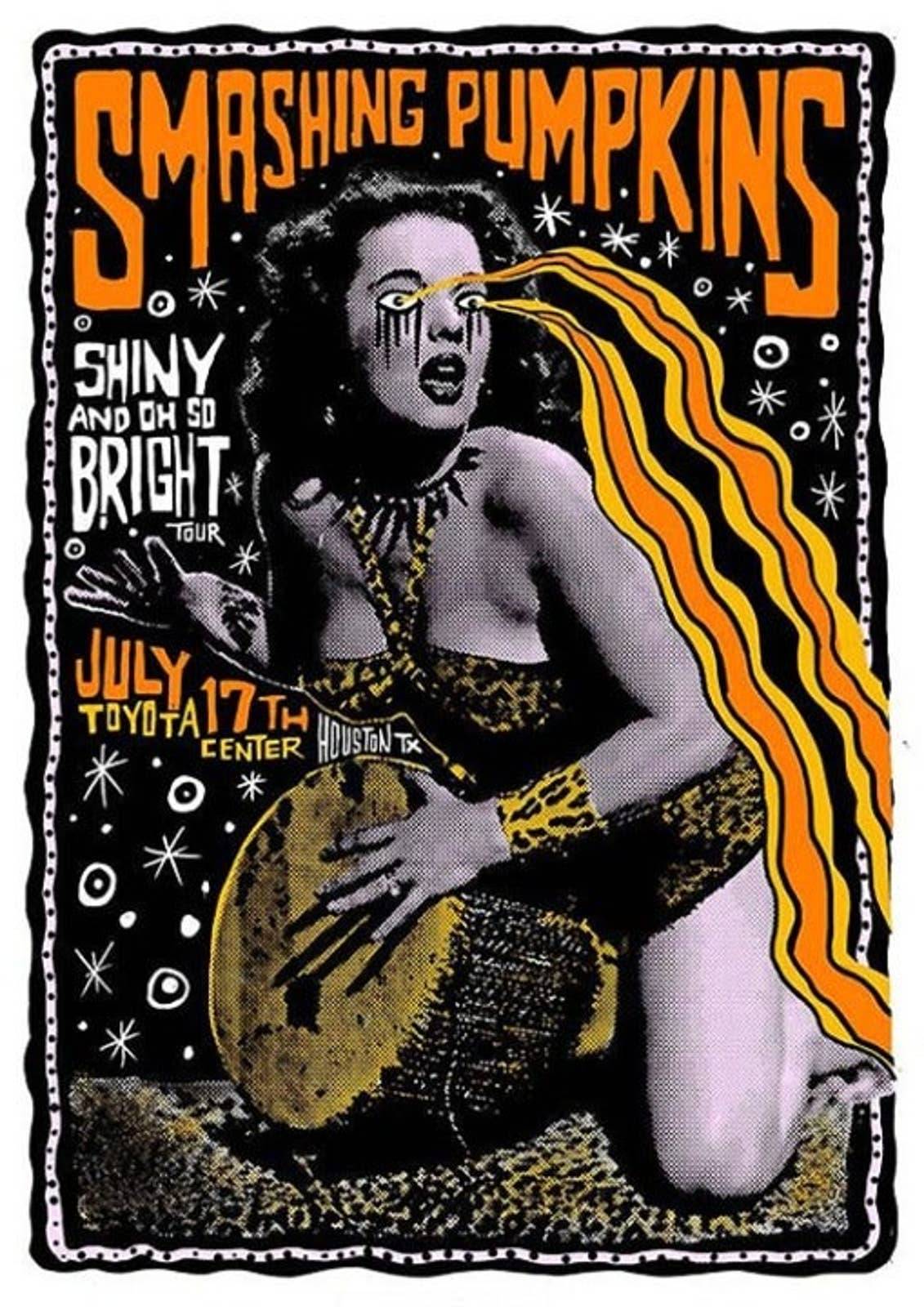 36" x 60" Smashing Pumpkins Tapestry Wall Hanging Décor