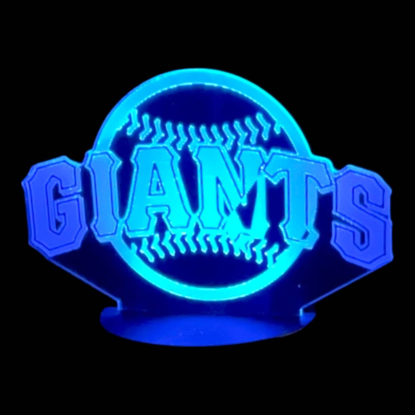 San Francisco Giants 3D LED Night-Light 7 Color Changing Lamp w/ Touch Switch