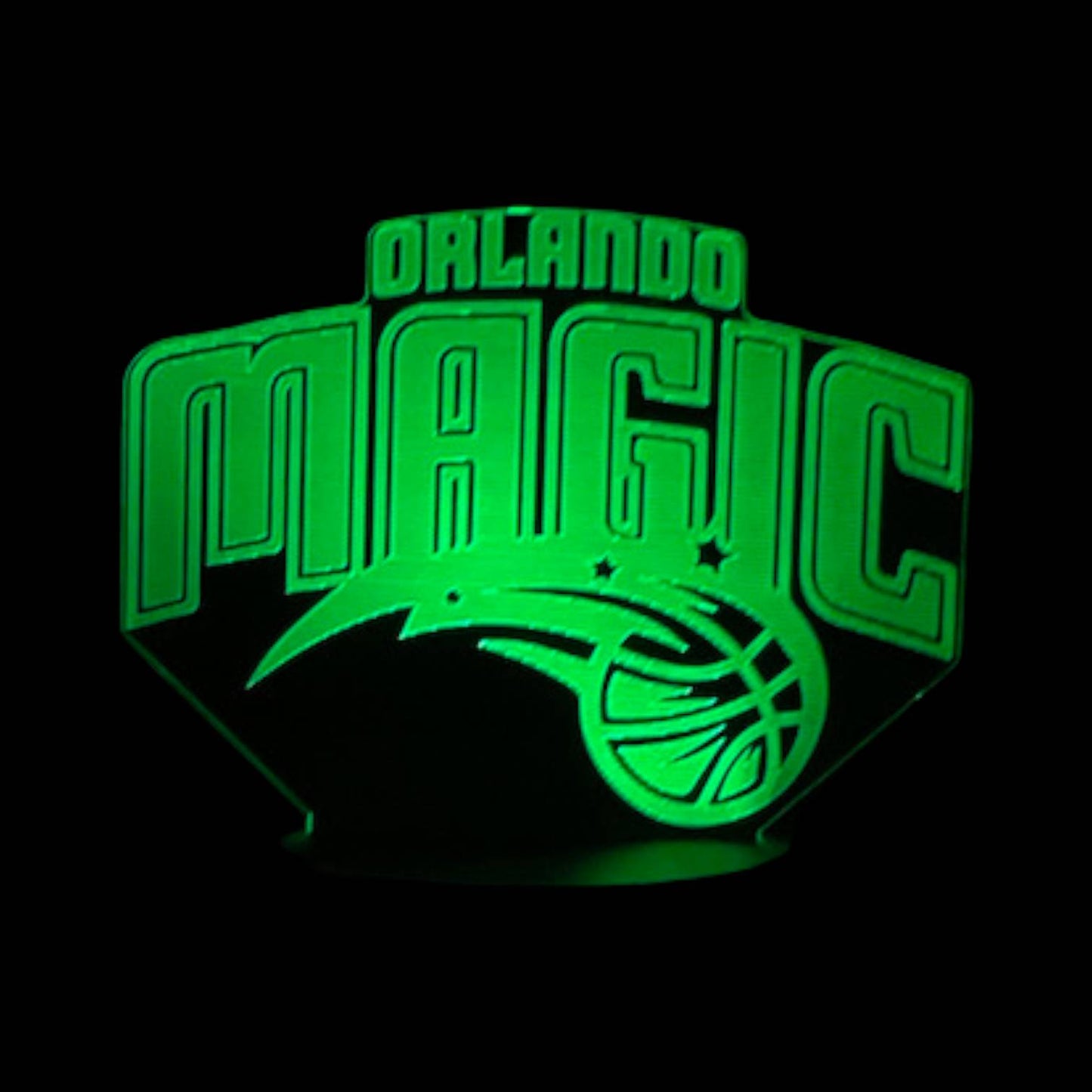 Orlando Magic 3D LED Night-Light 7 Color Changing Lamp w/ Touch Switch