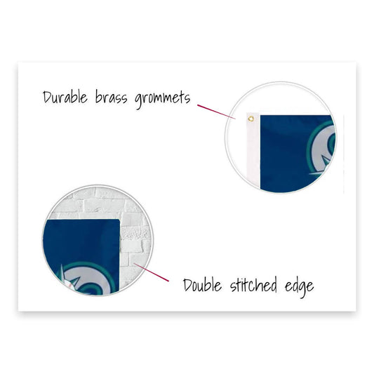 Seattle Mariners 3' x 5' MLB Flag