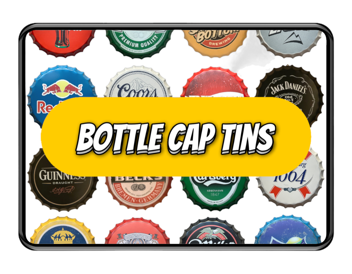 Bottle Cap Tins