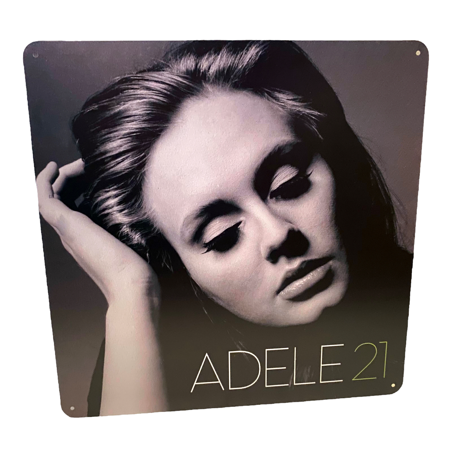 Adele 21 Album Cover Metal Print Tin Sign 12"x 12"