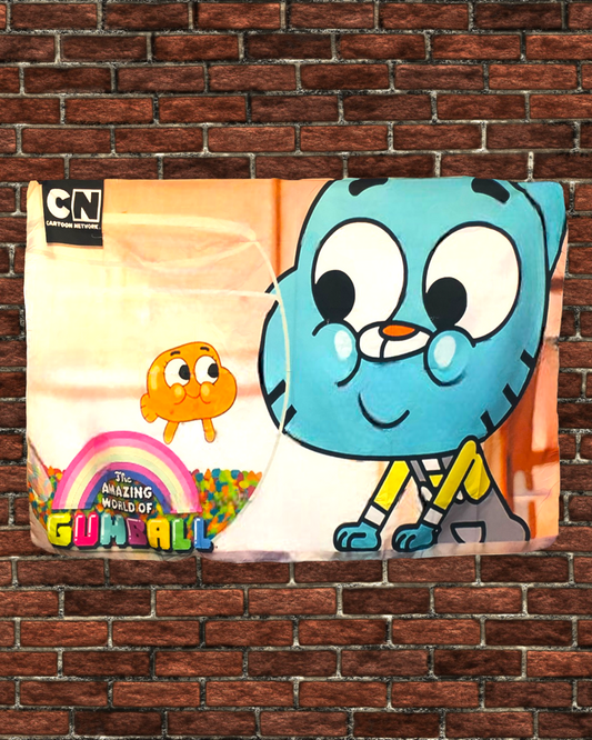 36" x 60"  Amazing World of Gumball Tapestry Wall Hanging Décor