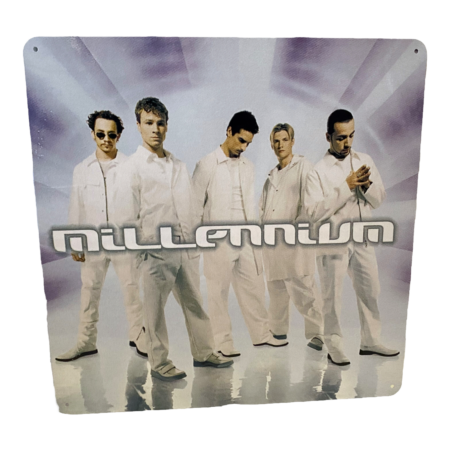 Backstreet Boys Millennium Album Cover Metal Print Tin Sign 12"x 12"