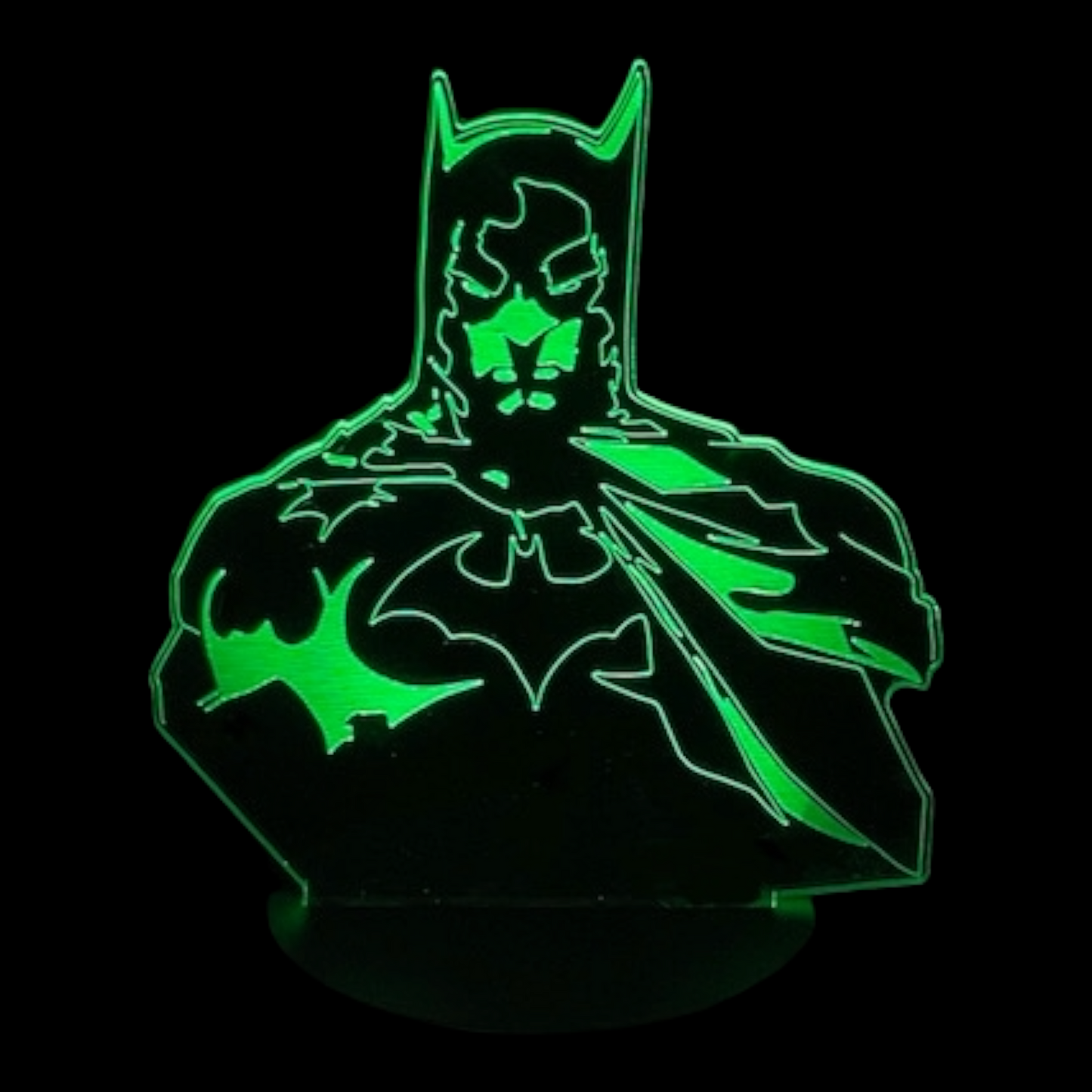 Batman 3D LED Night-Light 7 Color Changing Lamp w/ Touch Switch