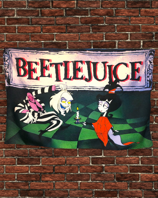 36" x 60" BEETLEJUICE Tapestry Wall Hanging Décor
