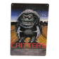 Critters Movie Poster Metal Tin Sign 8"x12"