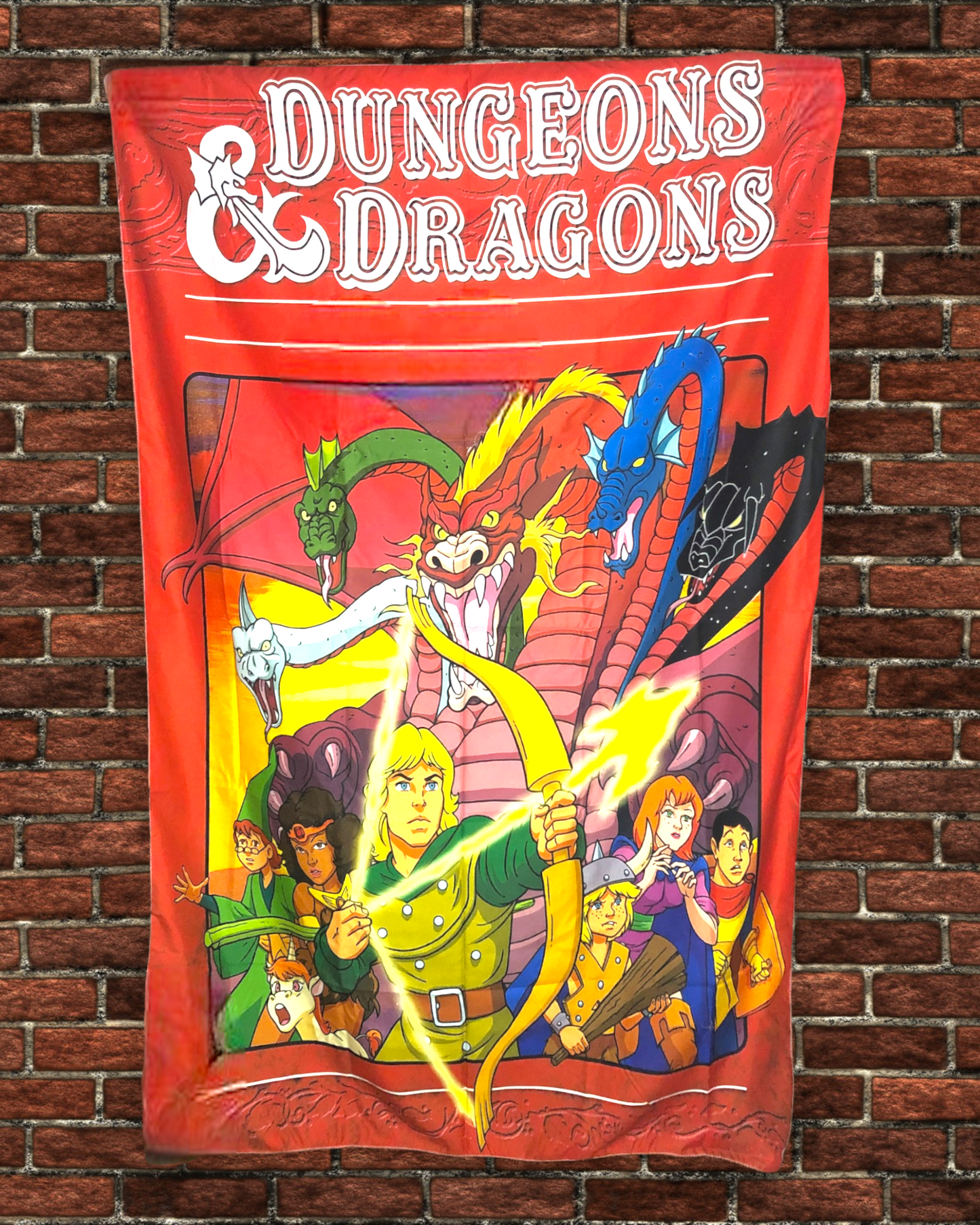 36" x 60" Dungeons & Dragons Tapestry Wall Hanging Décor