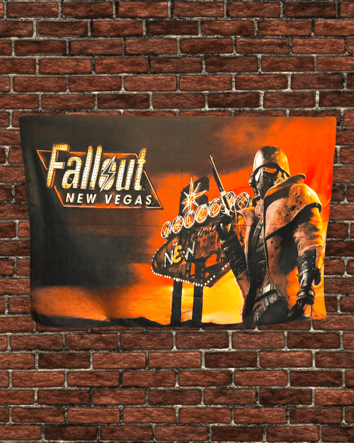 36" x 60" Fallout New Vegas Tapestry Wall Hanging Décor