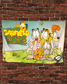 36" x 60" Garfield Tapestry Wall Hanging Décor