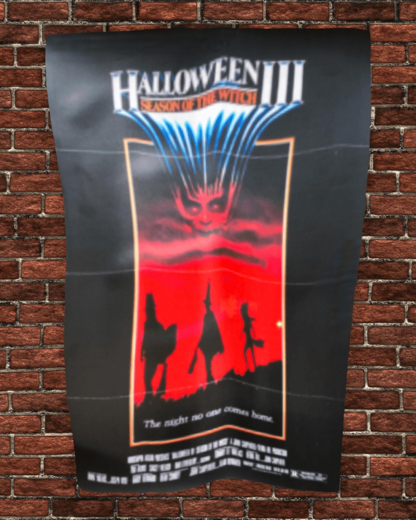 36" x 60" Halloween 3 Tapestry Wall Hanging Décor
