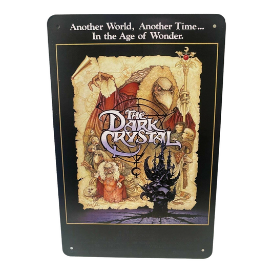 The Dark Crystal Movie Poster Metal Tin Sign 8"x12"