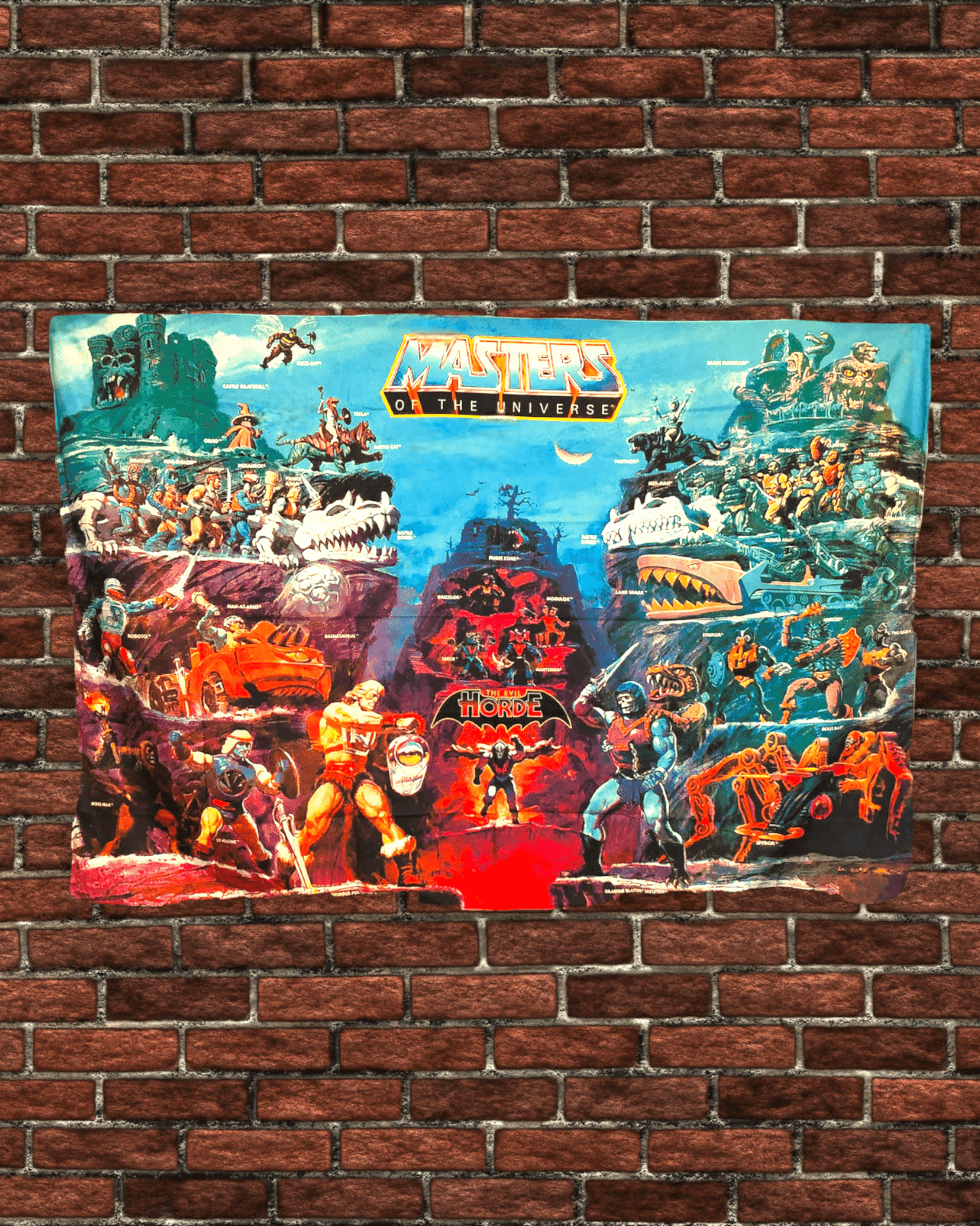 36" x 60" Masters of the Universe Tapestry Wall Hanging Décor