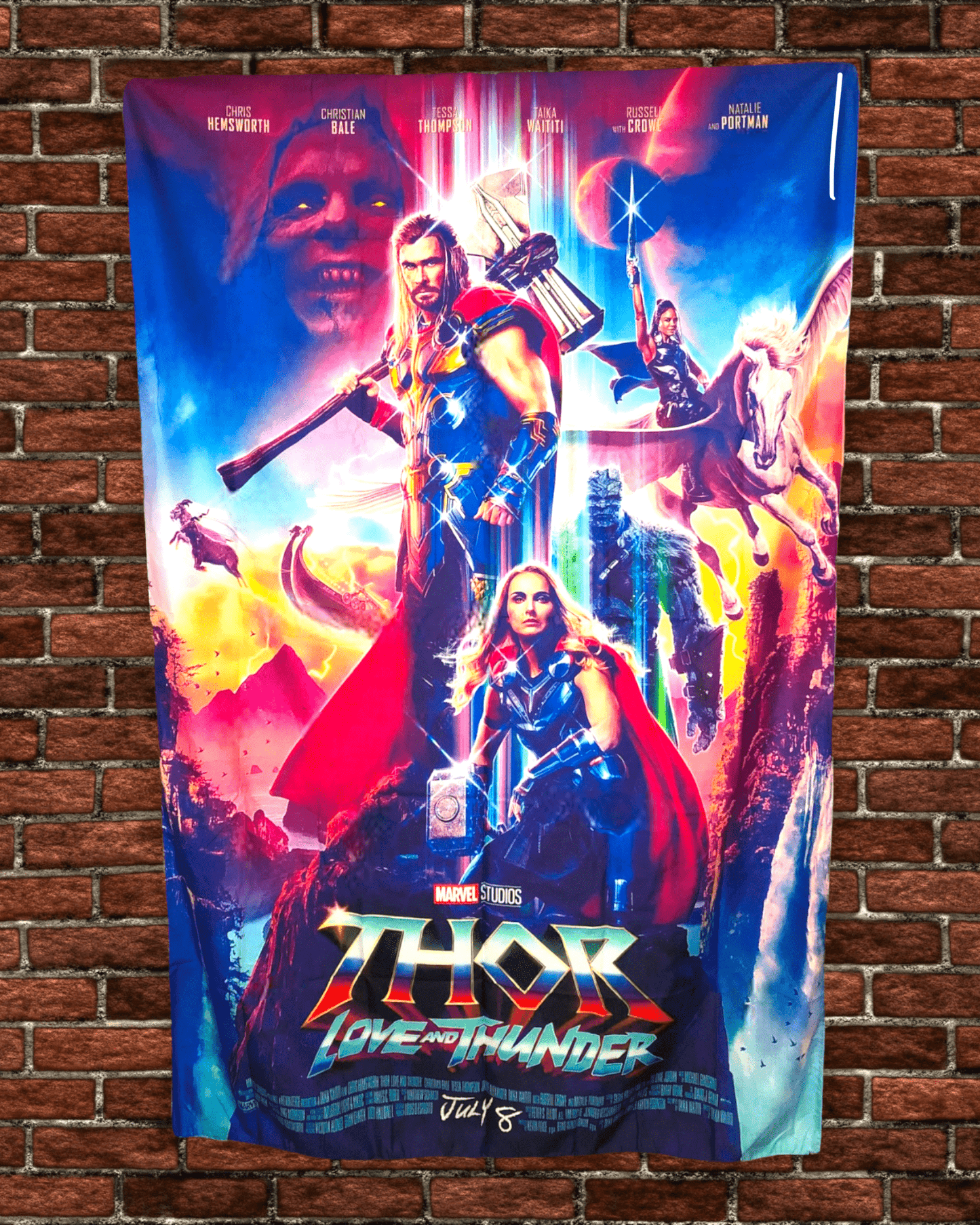 36" x 60" THOR Tapestry Wall Hanging Décor