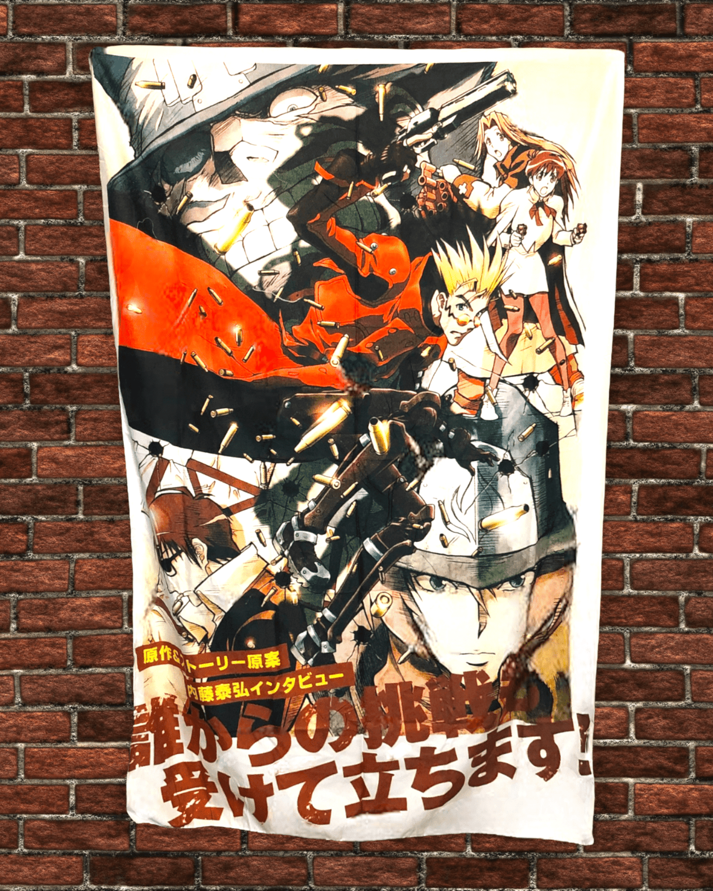 36" x 60" Trigun: Badlands Rumble Tapestry Wall Hanging Décor
