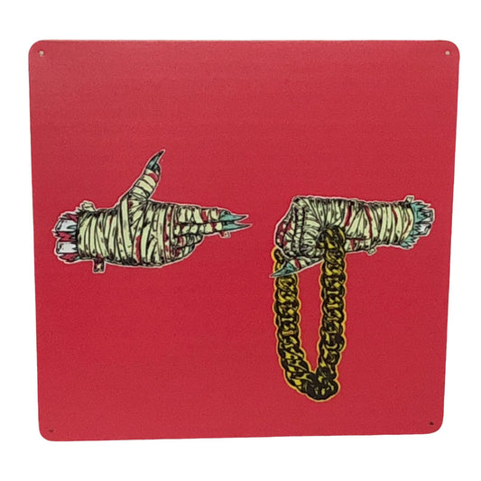 Run The Jewels - Run the Jewels 2 Album Cover Metal Print Tin Sign 12"x 12"