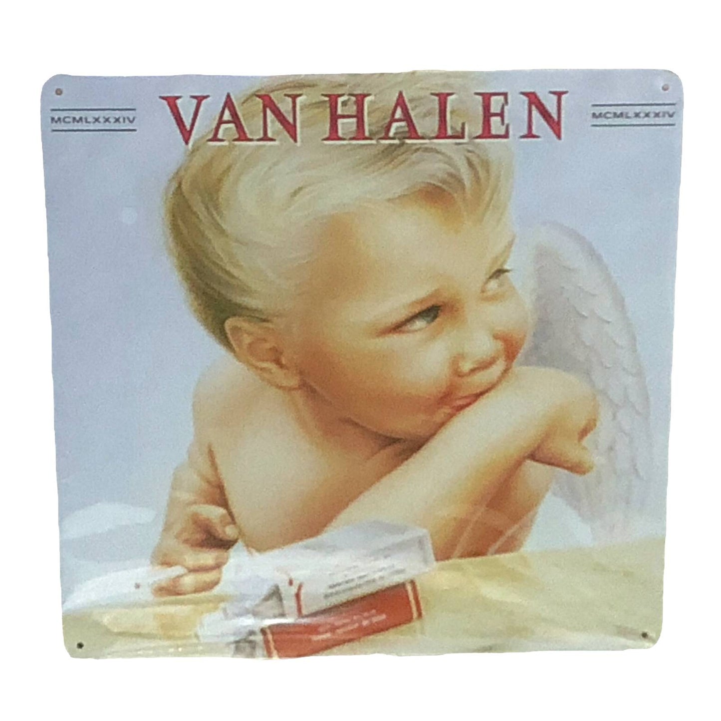 Van Halen - 1984 Album Cover Metal Print Tin Sign 12"x 12"