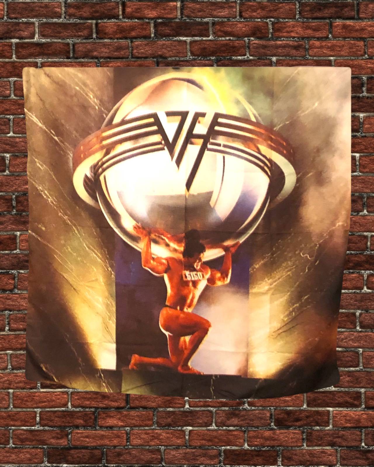 48" x 48" Van Halen Tapestry Wall Hanging Décor