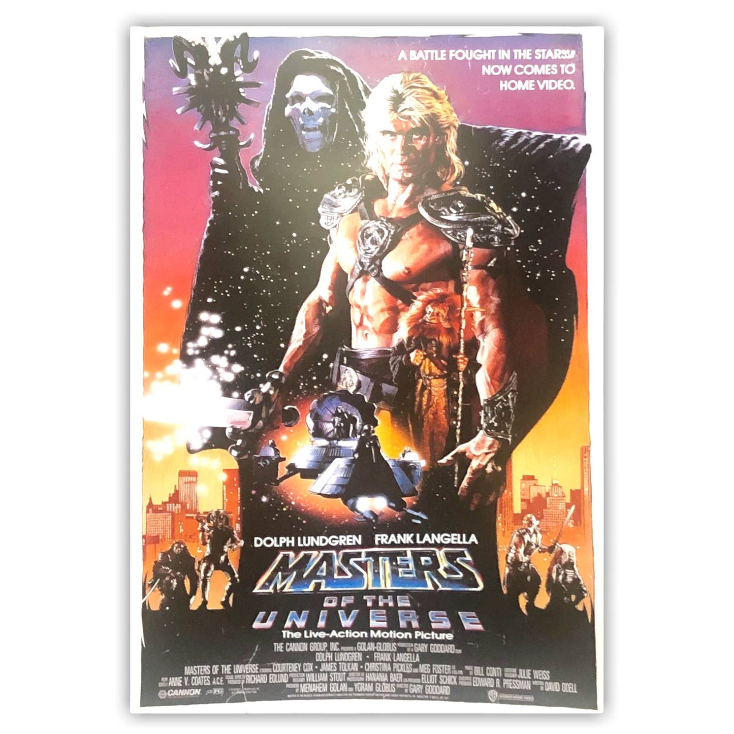Masters of the Universe Movie Poster Print Wall Art 16"x24"