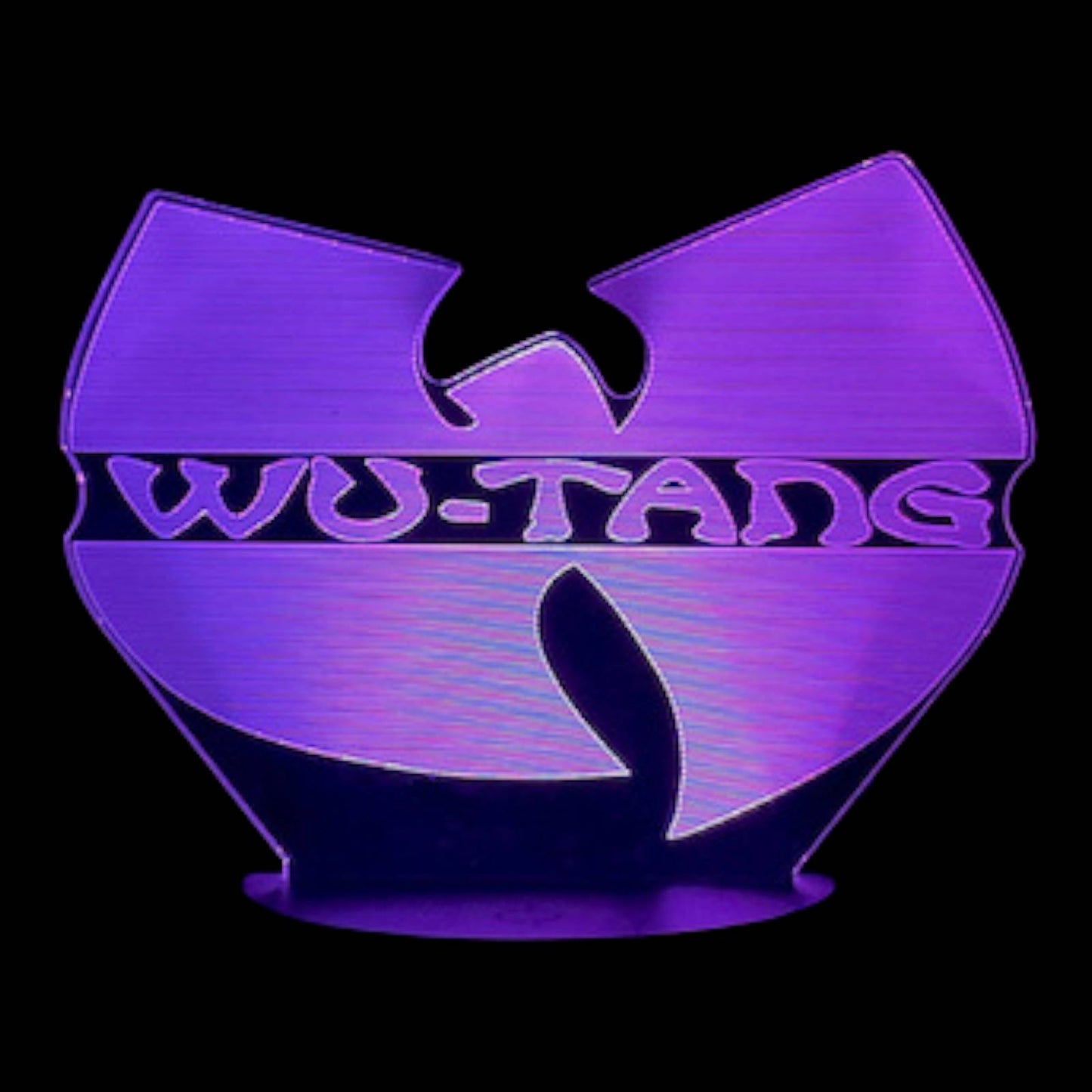 Wu-Tang 3D LED Night-Light 7 Color Changing Lamp w/ Touch Switch